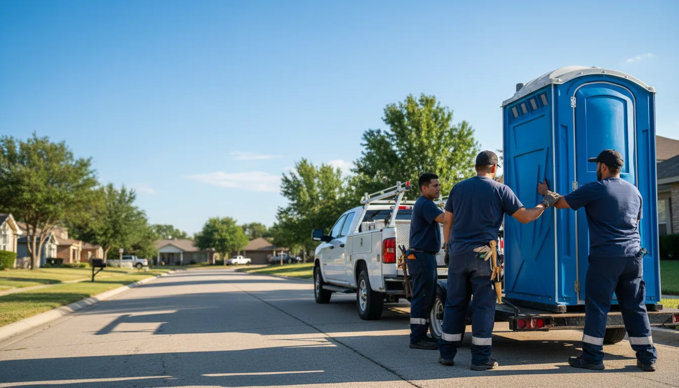 Portable Toilet Rental in Camargo, IL near me